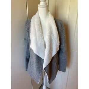 Avon Open front Cardigan Grey L